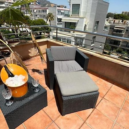 Апартаменты Atico Puerto Marina 2 Hab Con Piscina, 500M De La Plata Торремолинос Экстерьер фото