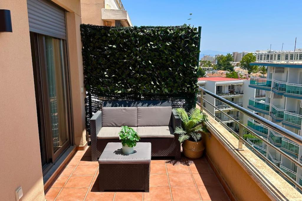Апартаменты Atico Puerto Marina 2 Hab Con Piscina, 500M De La Plata Торремолинос Экстерьер фото