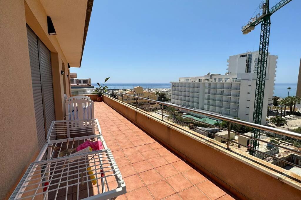 Апартаменты Atico Puerto Marina 2 Hab Con Piscina, 500M De La Plata Торремолинос Экстерьер фото